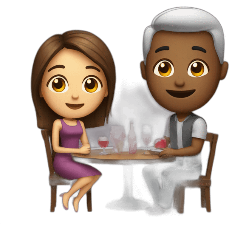 Couple on a date night emoji