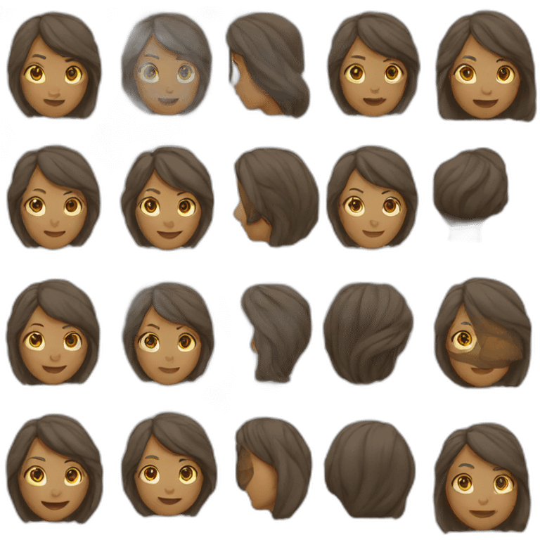 woman leading emoji