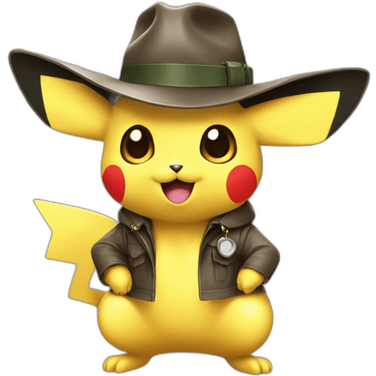 Pikatchu detective shiny emoji