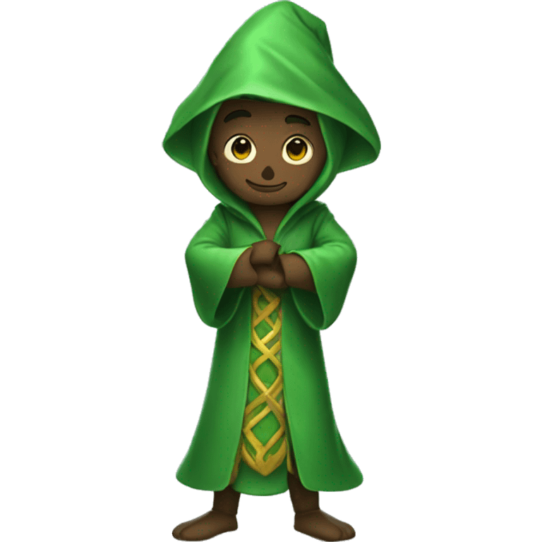 green magic robes emoji