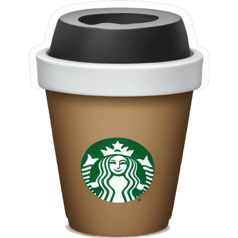 Starbucks coffee emoji