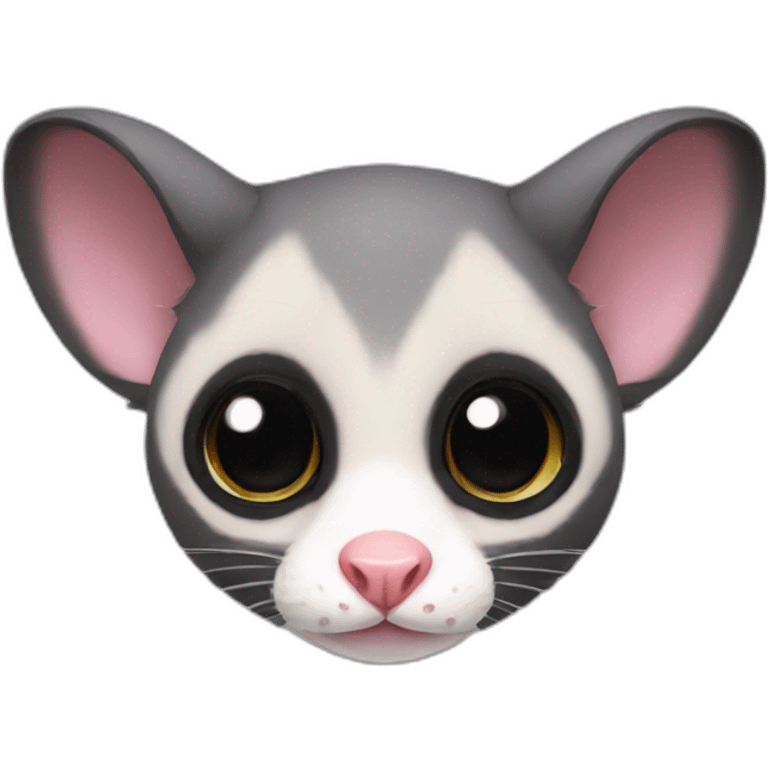 Sad sugar glider emoji