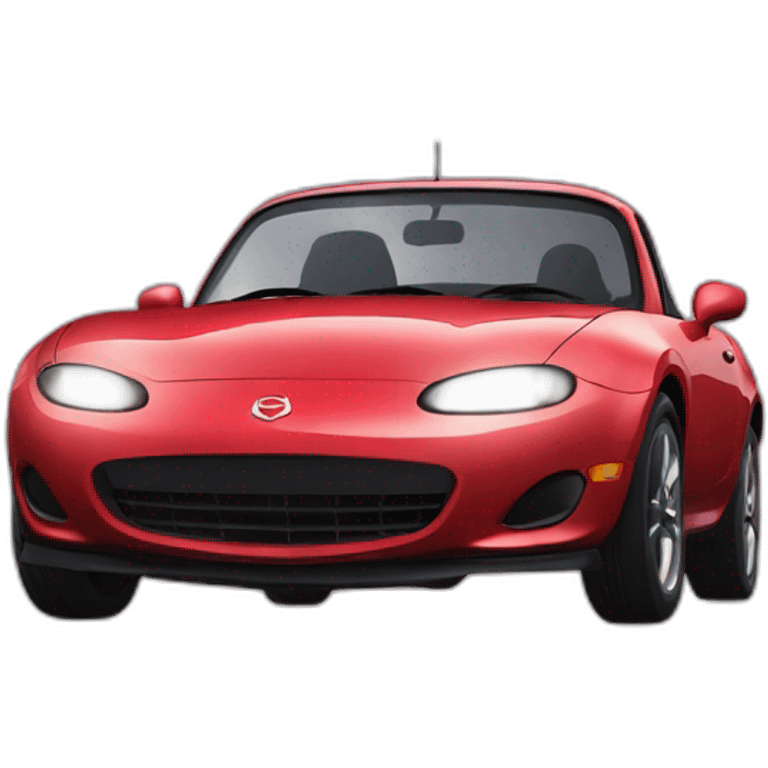 mazda miata na cute popup headlights emoji