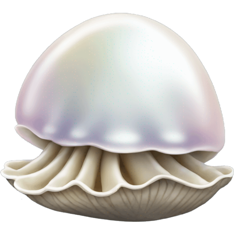 clam with pearl emoji