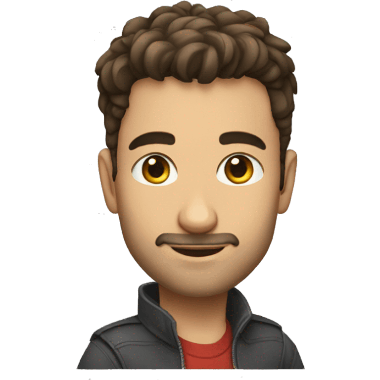 Dev kaslı adam emoji