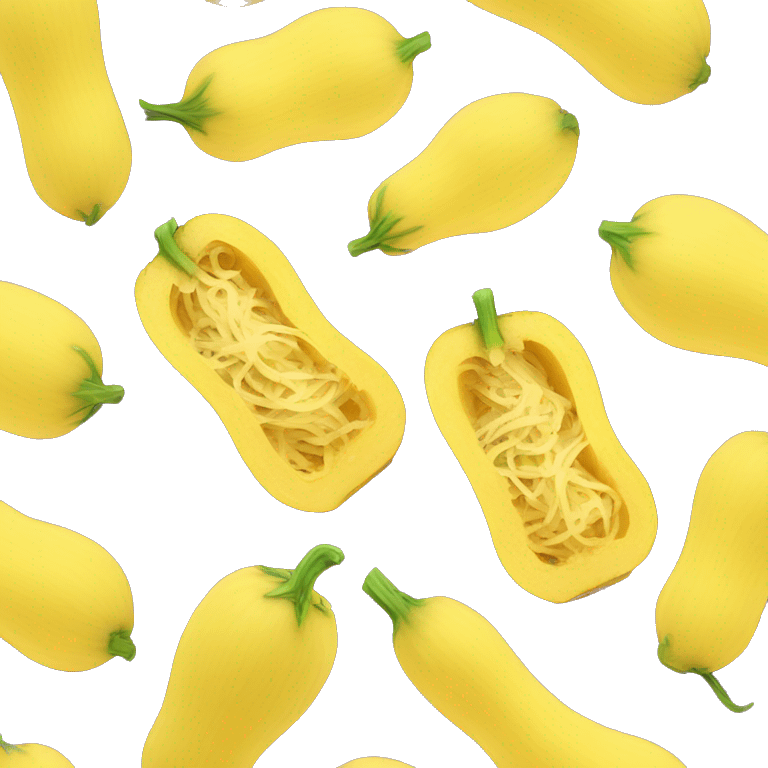 happy skinny spaghetti squash  emoji