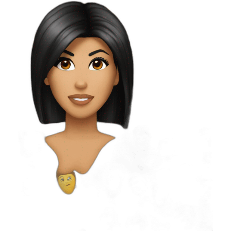 Kourtney kardashian emoji