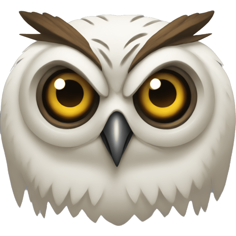 Scary Owl emoji