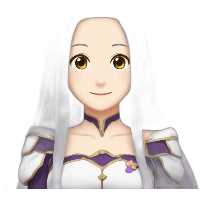 Emilia（Re:Zero・Young Woman） emoji