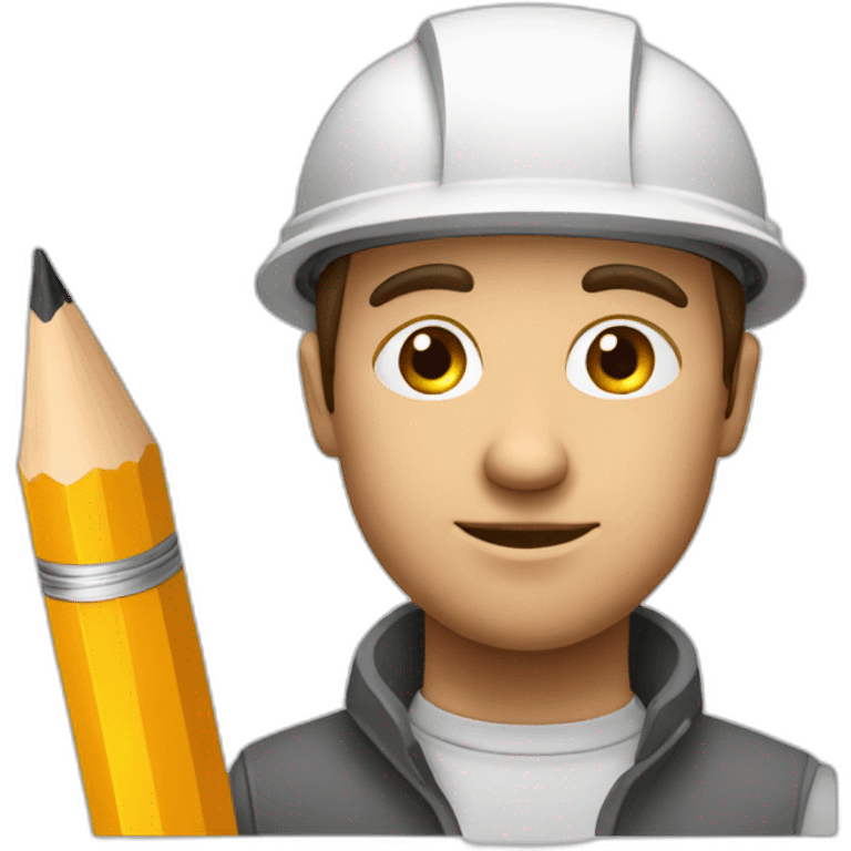 architect-with-pencil-paper emoji