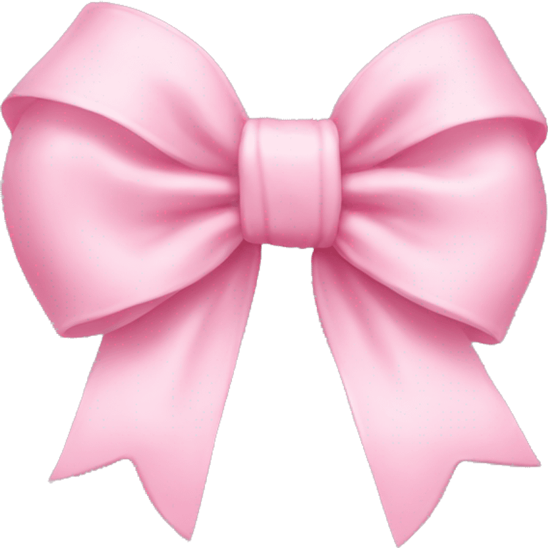 baby pink bow emoji