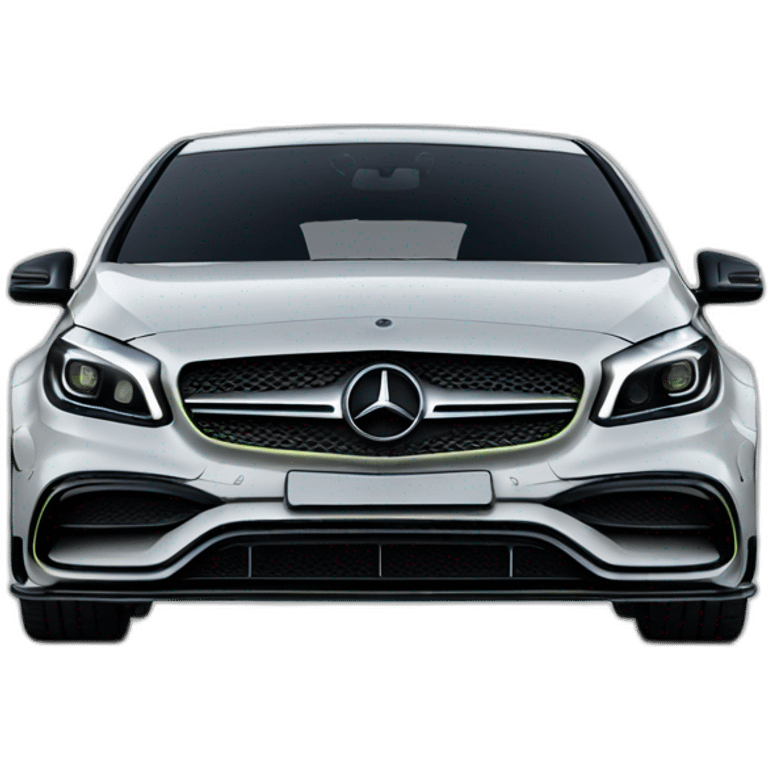 Mercedes a45 facelift front view emoji