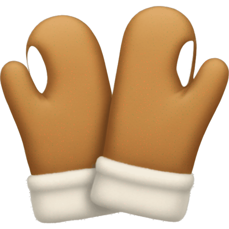 tan mittens emoji