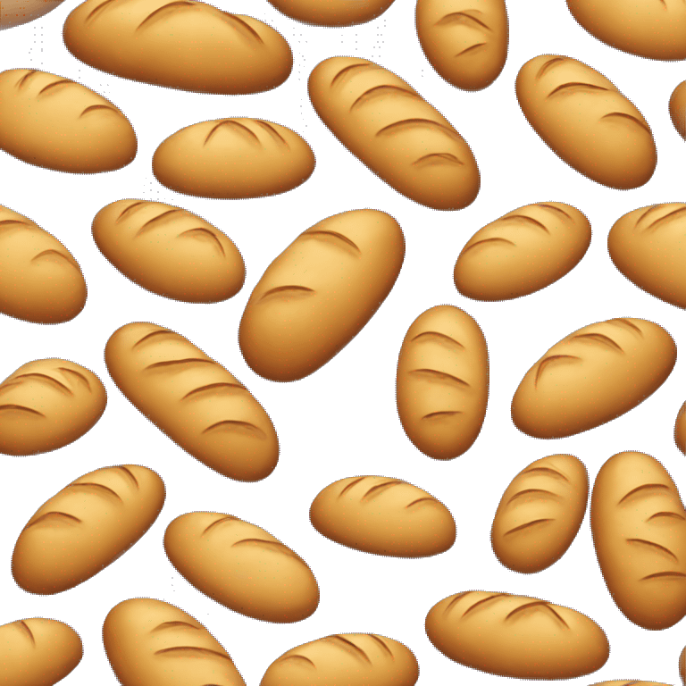 big traditional bread emoji