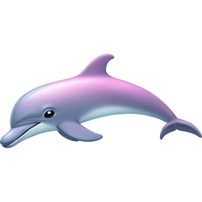 Pastel-pink-colors-dolphin emoji