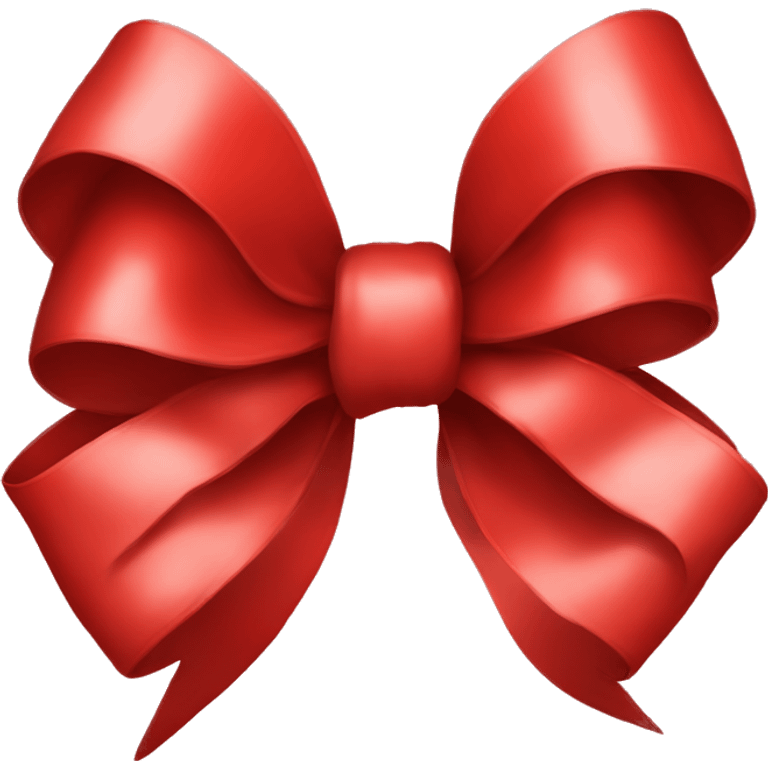 Big red bow  emoji