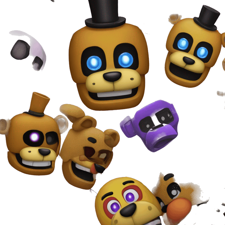 five nights at Freddy's emoji