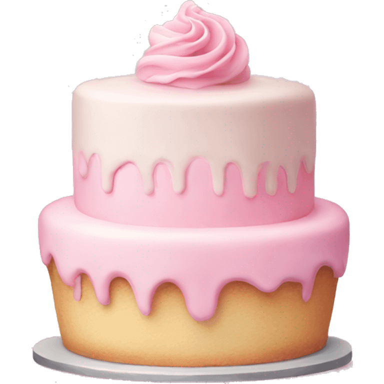 pastel pink cake bakery  emoji