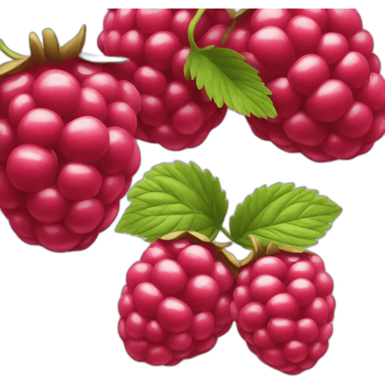 Raspberry emoji