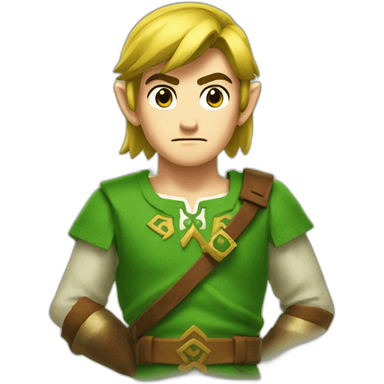 link from the legend of zelda emoji