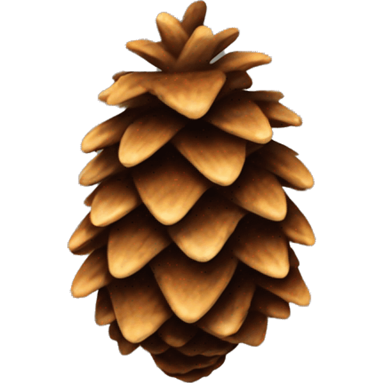 Pine cone emoji