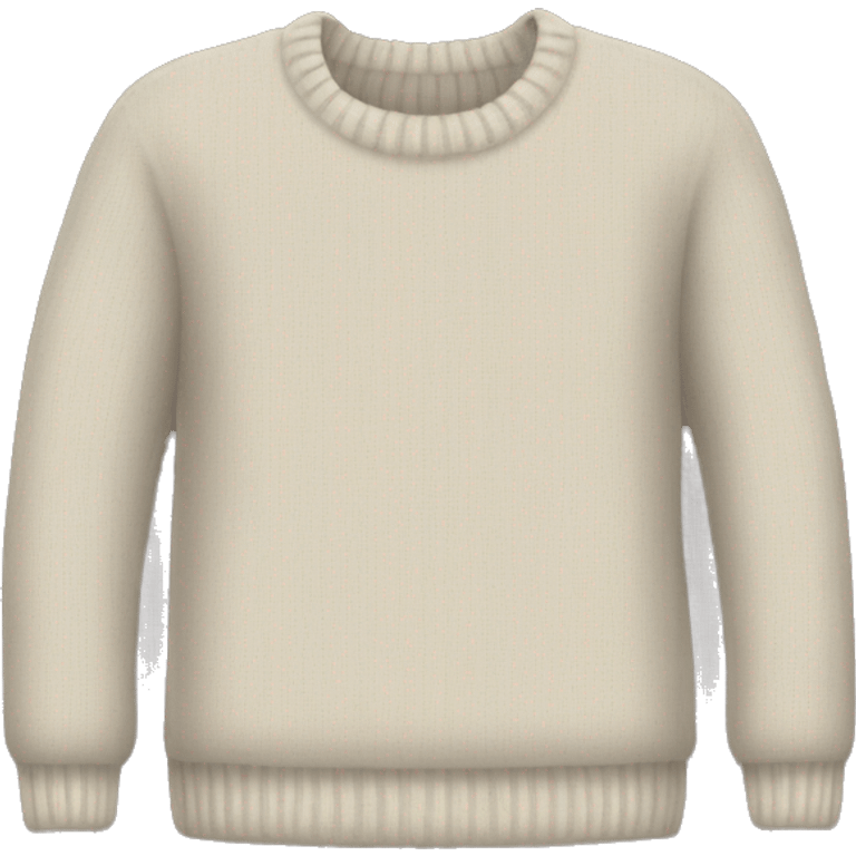 Cashmere sweater emoji