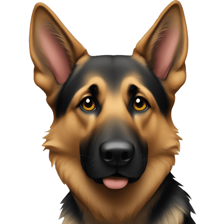 Skinny German Shepherd  emoji