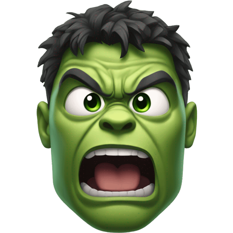 Shocked hulk emoji