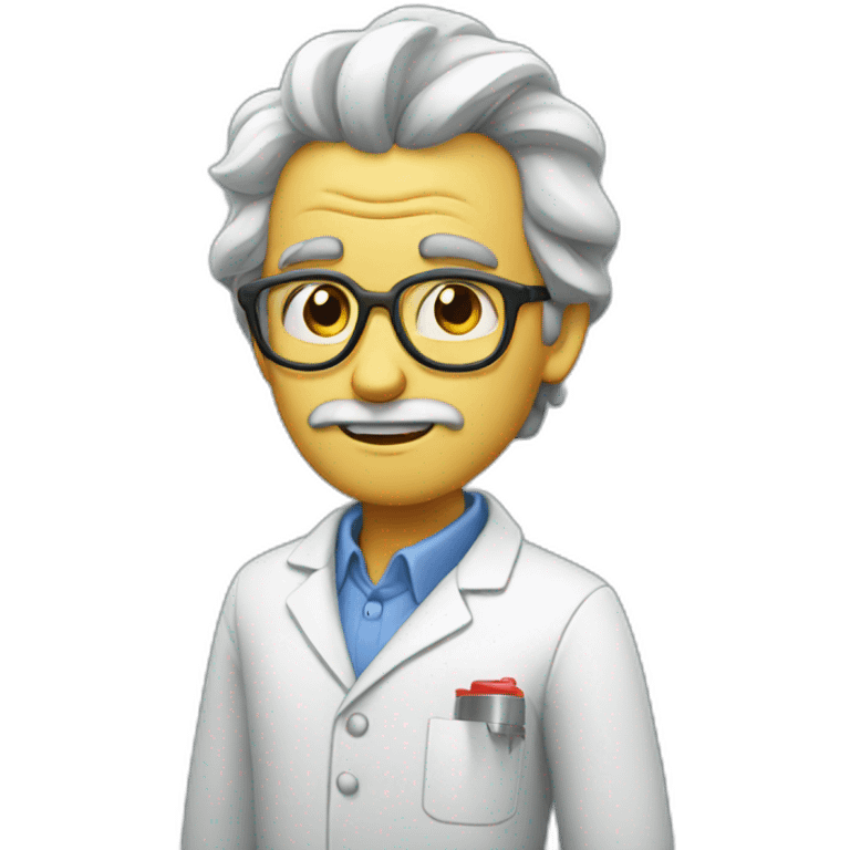 Mad chemist  emoji