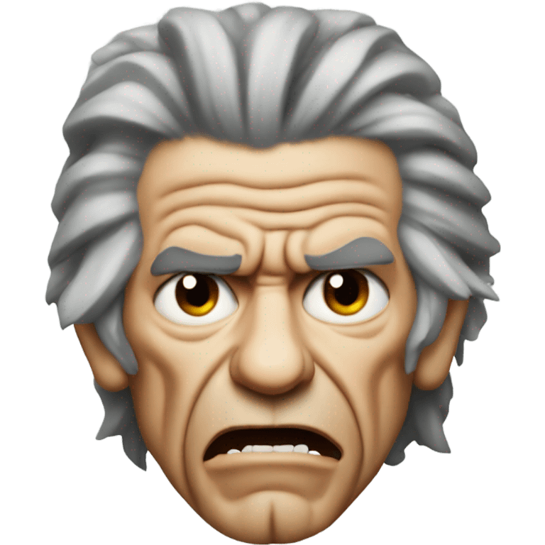 Keith Richards very angry emoji