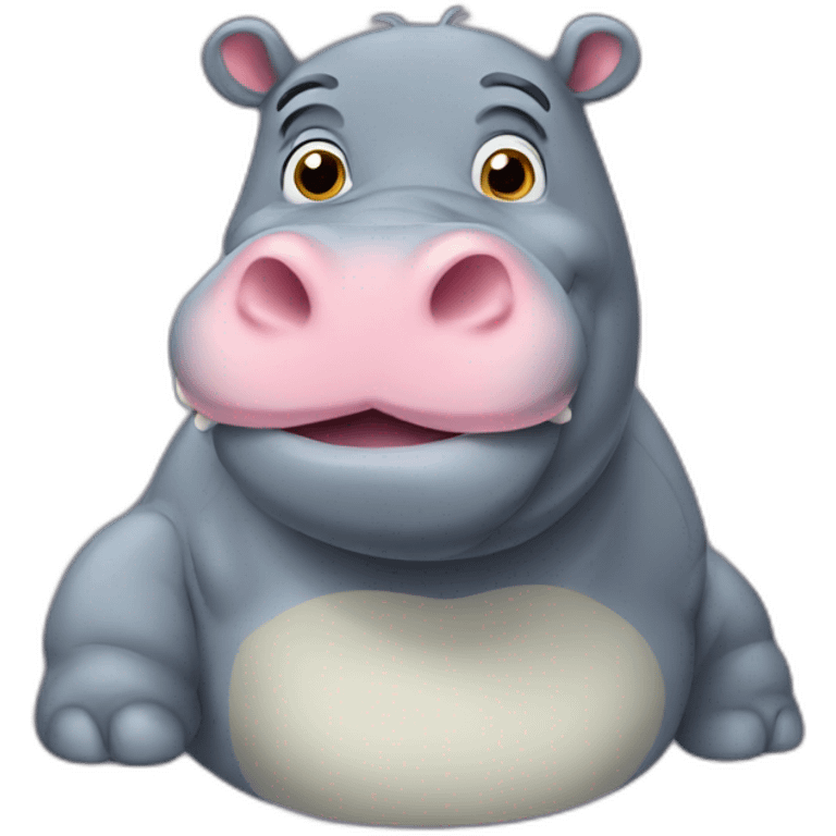 Hippo emoji