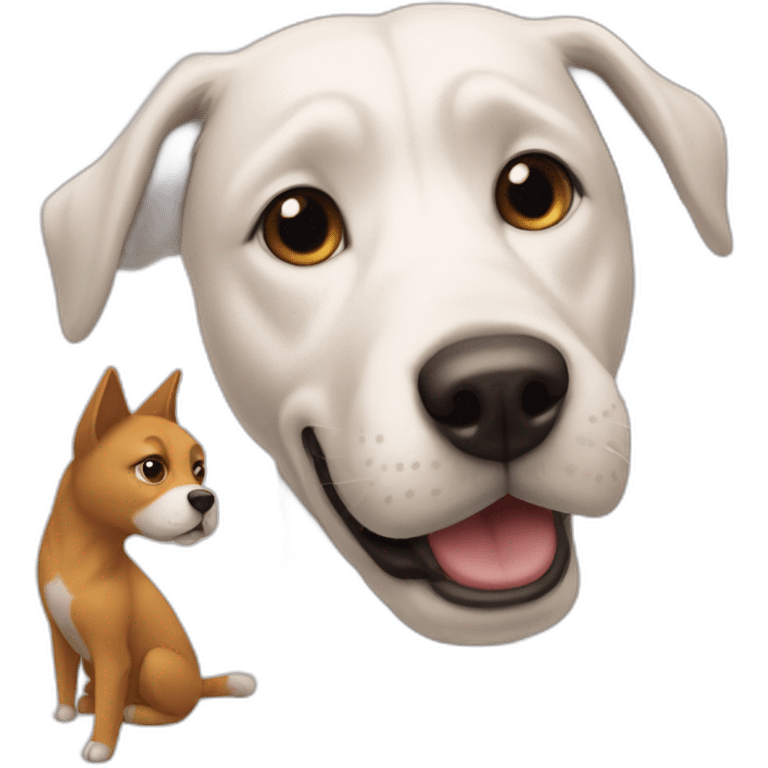 Chien et chat emoji