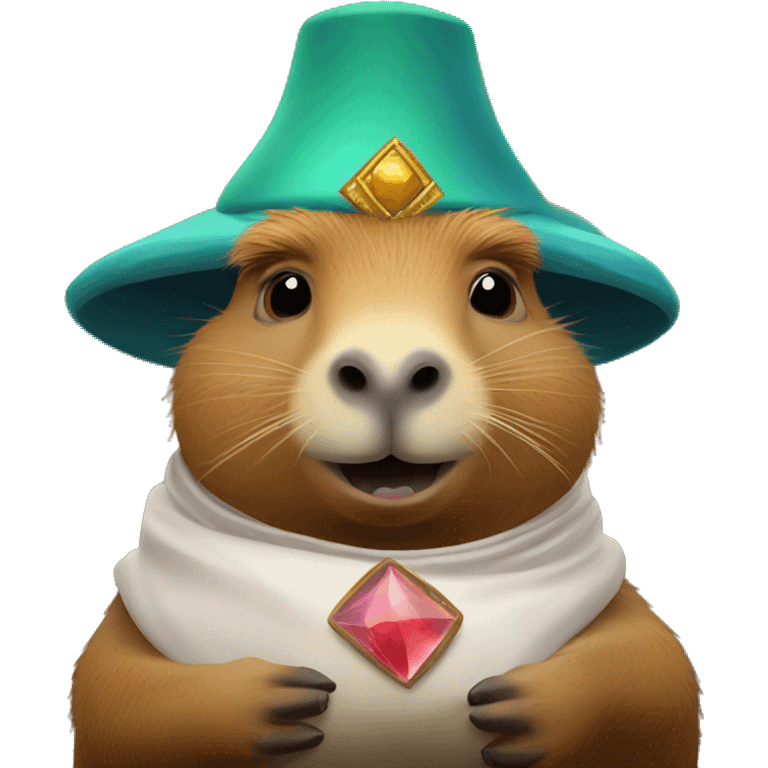 capybara fortune teller emoji