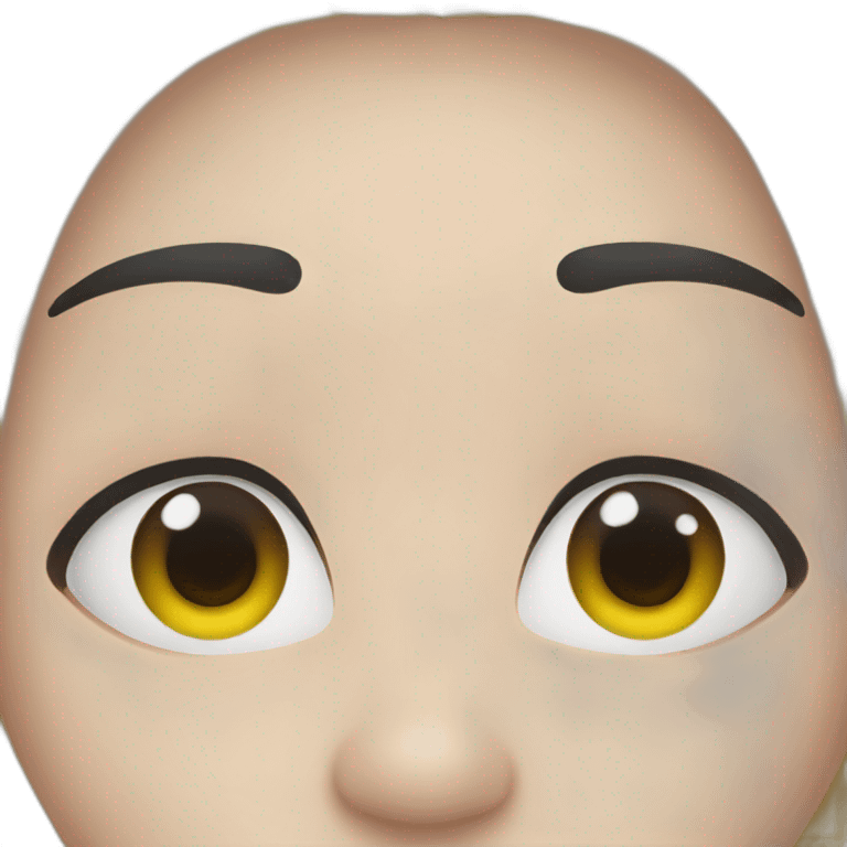 Yeux plissés emoji