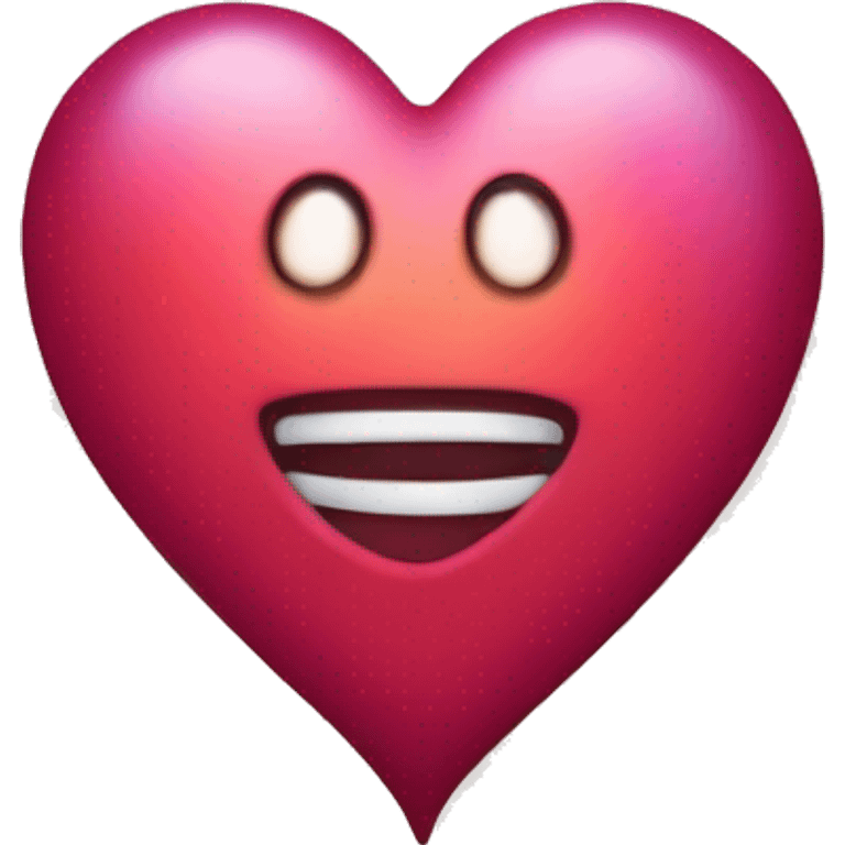 heart with aura around it emoji