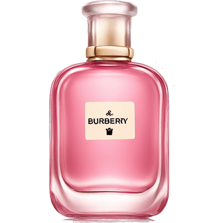 Pink Burberry her perfume  emoji