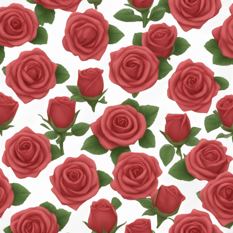 dozen of roses emoji