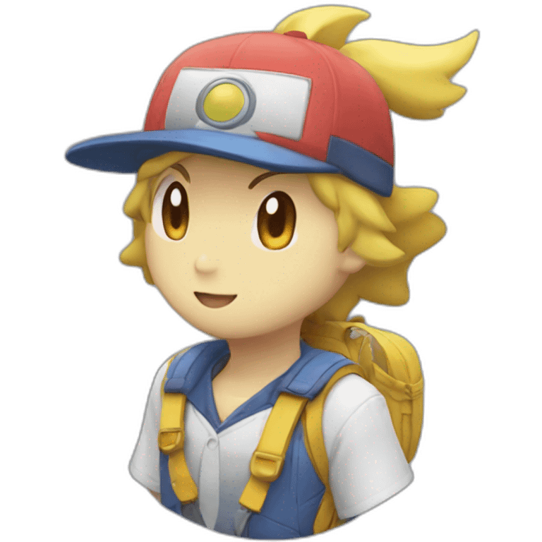 Global Trade Station Pokemon Badge  emoji