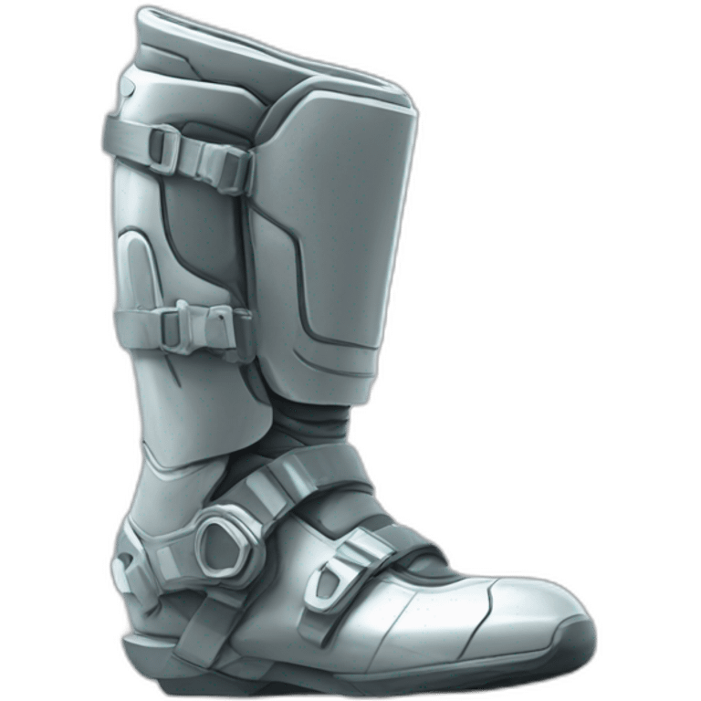 futuristic zero gravity boots armored emoji