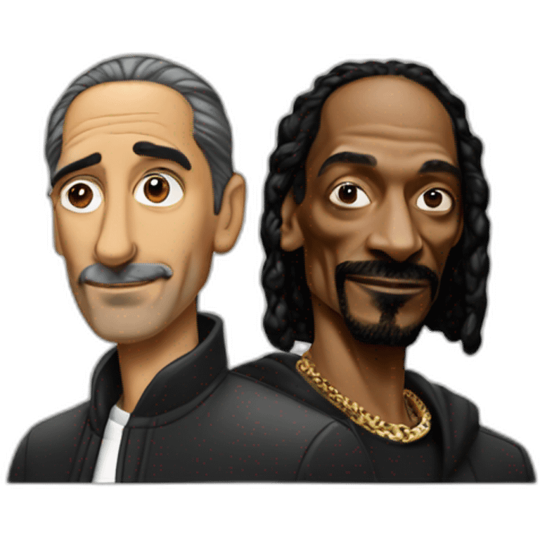 Zemmour and Snoop dogg emoji