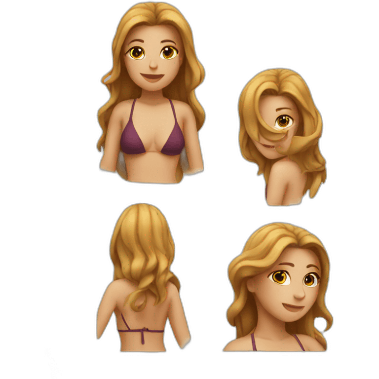 woman in bikini emoji