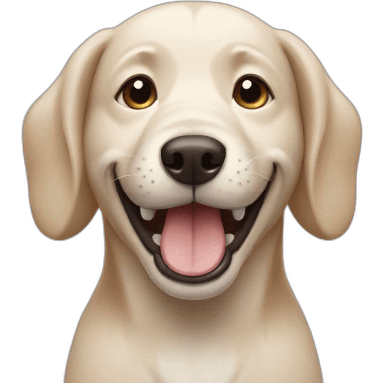 dog happy emoji