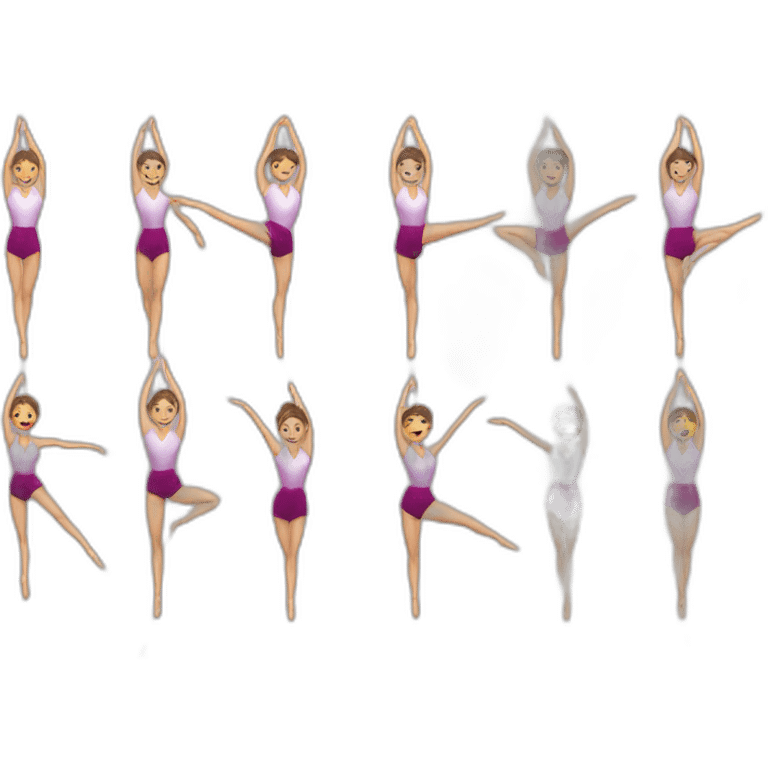 Gymnastique rythmique emoji