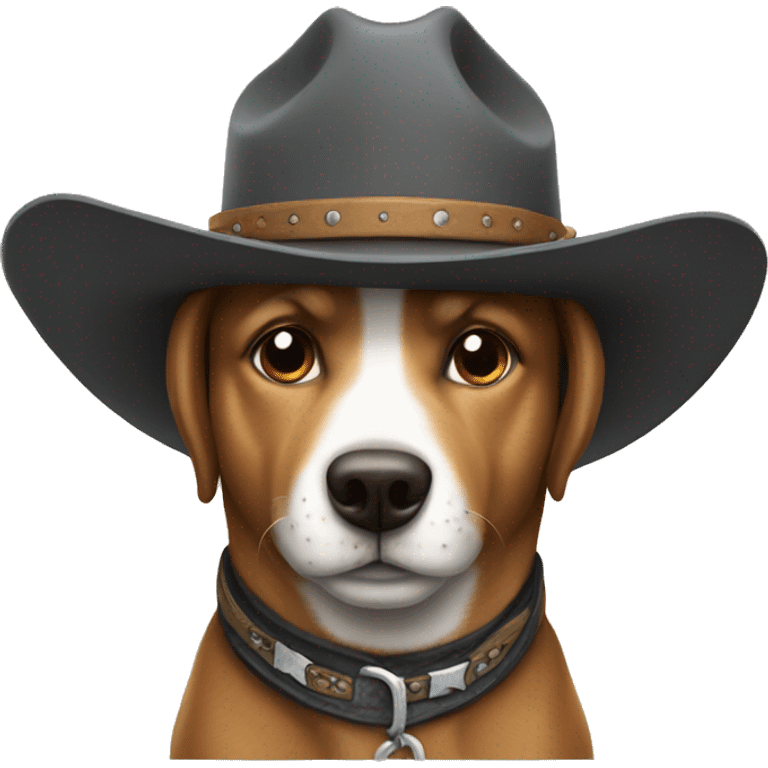 cowboy dog emoji