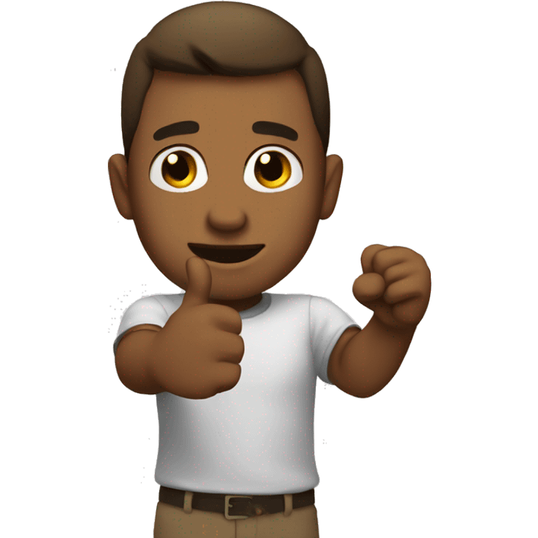 holding my thumbs for you emoji