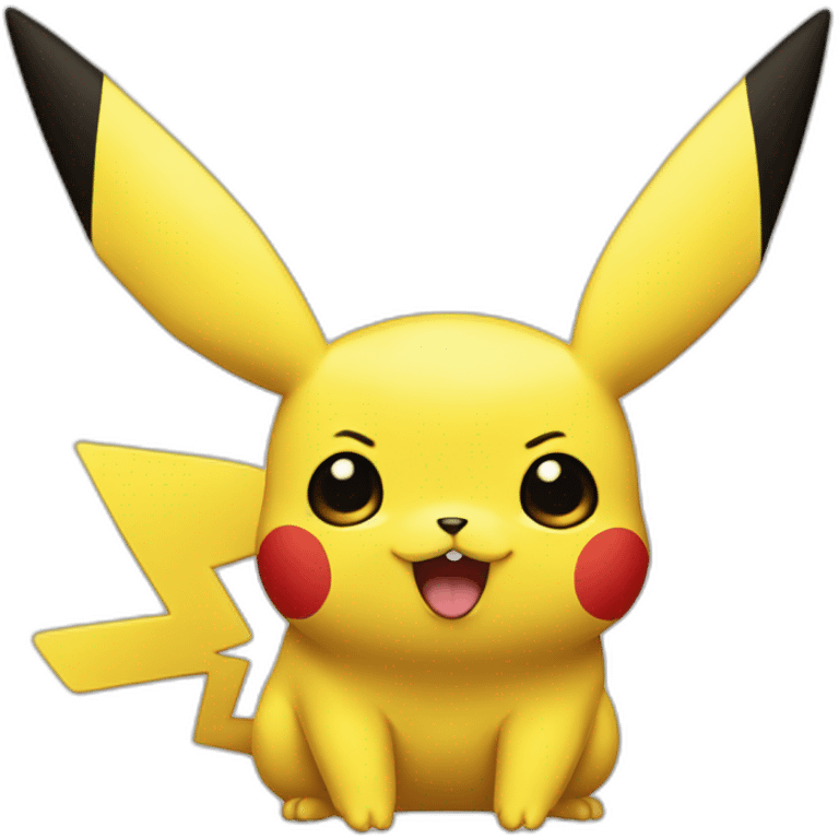 pikachu like cay emoji