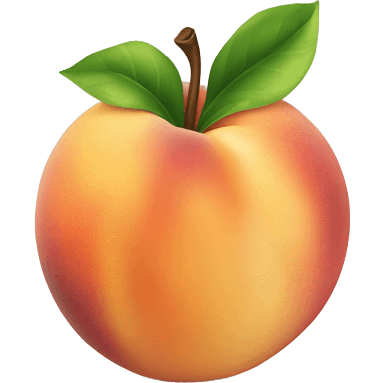 juicy peach emoji