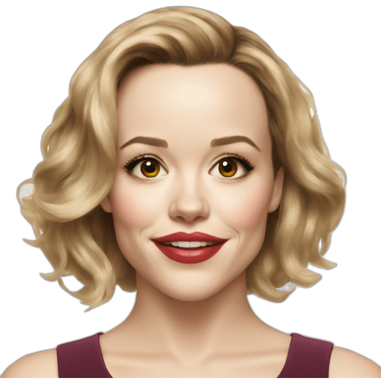 rachel mcadams emoji