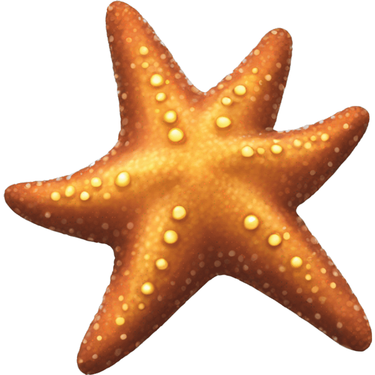 Comic sea star emoji