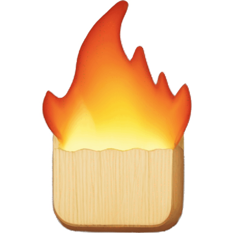 Matches burn emoji